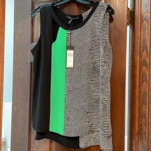 NWT BCBGMAXAZRIA silk top